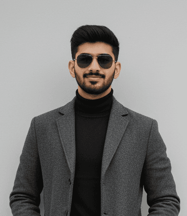 Professional portrait of Muhammad Hamza Ismail